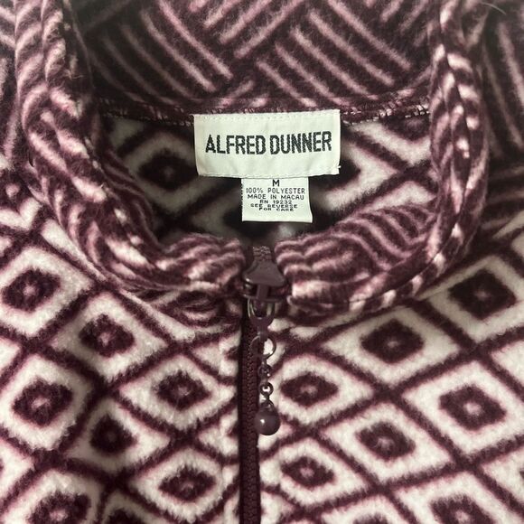 Vintage Alfred Dunner fleece quarter zip - Picture 2 of 3